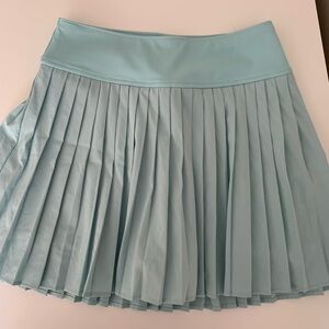 Abercrombie Girls pleated skort athletic size 11-12 light blue